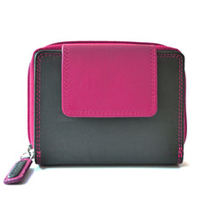 Laden Sie das Bild in den Galerie-Viewer, Reißverschluss Geldbörse CANDY M - 9 Kartenfächer mit RFID-Schutz, 2 Scheinfächer