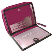 Laden Sie das Bild in den Galerie-Viewer, Reißverschluss Geldbörse CANDY M - 9 Kartenfächer mit RFID-Schutz, 2 Scheinfächer