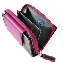 Laden Sie das Bild in den Galerie-Viewer, Reißverschluss Geldbörse CANDY M - 9 Kartenfächer mit RFID-Schutz, 2 Scheinfächer
