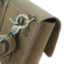 Laden Sie das Bild in den Galerie-Viewer, Gürteltasche HIRSCH - Echtleder mit abnehmbaren Schultergurt, Vintage