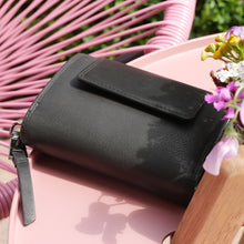 Laden Sie das Bild in den Galerie-Viewer, Reißverschluss Geldbörse LOLA - 11 Kartenfächer mit RFID Schutz, 2 Scheinfächer, Echtleder