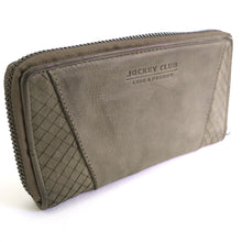 Laden Sie das Bild in den Galerie-Viewer, Reißverschluss Geldbörse CAPE TOWN - 16 Kartenfächer, tiefes Scheinfach, zweigeteiltes Münzfach, USED-OPTIK, Echtleder