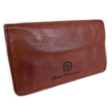 Laden Sie das Bild in den Galerie-Viewer, Reißverschluss Geldbörse LILLY & LOU - cognac, 9 Kartenfächer, 1 tiefes Scheinfach, Münzfach mit Reißverschluss, Echtleder