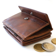 Laden Sie das Bild in den Galerie-Viewer, Zauber Geldbörse VEGAS - Volllederausstattung mit Magic Flair, 15 Kartenfächer mit RFID Schutz