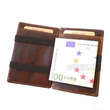 Laden Sie das Bild in den Galerie-Viewer, Zauber Geldbörse VEGAS - Volllederausstattung mit Magic Flair, 15 Kartenfächer mit RFID Schutz