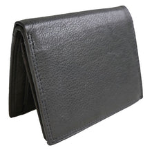 Laden Sie das Bild in den Galerie-Viewer, geldboerse berlin - hochkant schwarz 8 kartenfaecher mit rfid schutz 2 Scheinfaecher