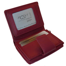 Laden Sie das Bild in den Galerie-Viewer, Geldbeutel Leder rot