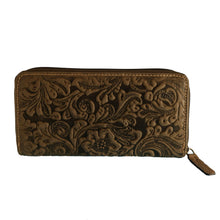 Laden Sie das Bild in den Galerie-Viewer, Geldbeutel Leder Reissverschluss