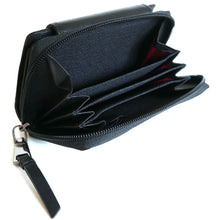 Laden Sie das Bild in den Galerie-Viewer, Reißverschluss Geldbörse LOLA - 11 Kartenfächer mit RFID Schutz, 2 Scheinfächer, Echtleder