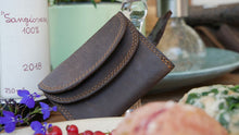 Laden Sie das Bild in den Galerie-Viewer, Geldbeutel Mini Naturleder braun