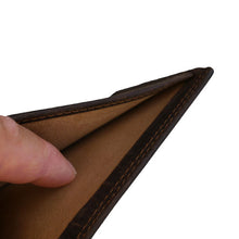 Laden Sie das Bild in den Galerie-Viewer, Naturleder Geldbörse "Wild" - Kleinformat quer, 2 Kartenfächer, 1 Scheinfach