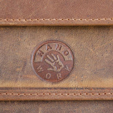 Laden Sie das Bild in den Galerie-Viewer, geldbeutel naturleder braun hirsch