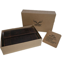 Laden Sie das Bild in den Galerie-Viewer, geldbeutel naturleder braun volllederausstattung