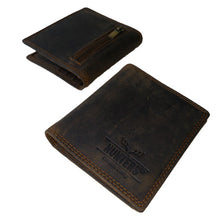 Laden Sie das Bild in den Galerie-Viewer, geldbeutel naturleder braun geldspange