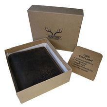 Laden Sie das Bild in den Galerie-Viewer, geldbeutel naturleder braun geldspange