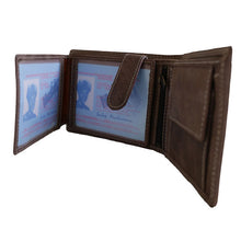 Laden Sie das Bild in den Galerie-Viewer, geldbeutel naturleder braun volllederausstattung