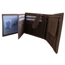 Laden Sie das Bild in den Galerie-Viewer, geldbeutel naturleder braun volllederausstattung