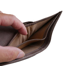 Laden Sie das Bild in den Galerie-Viewer, geldbeutel naturleder braun volllederausstattung