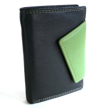 Laden Sie das Bild in den Galerie-Viewer, Geldbörse SMOOTH - hochkant, 11 genähte Kartenfächer, 2 Scheinfächer, doppelter Druckknopfverschluss