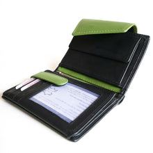 Laden Sie das Bild in den Galerie-Viewer, Geldbörse SMOOTH - hochkant, 11 genähte Kartenfächer, 2 Scheinfächer, doppelter Druckknopfverschluss