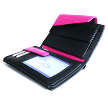 Laden Sie das Bild in den Galerie-Viewer, Geldbörse SMOOTH - hochkant, 11 genähte Kartenfächer, 2 Scheinfächer, doppelter Druckknopfverschluss