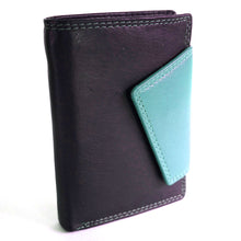 Laden Sie das Bild in den Galerie-Viewer, Geldbörse SMOOTH - hochkant, 11 genähte Kartenfächer, 2 Scheinfächer, doppelter Druckknopfverschluss