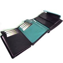 Laden Sie das Bild in den Galerie-Viewer, Geldbörse SMOOTH - hochkant, 11 genähte Kartenfächer, 2 Scheinfächer, doppelter Druckknopfverschluss