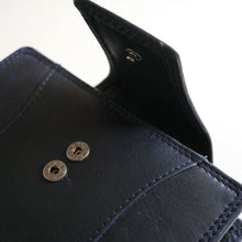 Laden Sie das Bild in den Galerie-Viewer, Geldbörse LESOTHO, hochkant, 12 Kartenfächer mit RFID-Safe, 2 Scheinfächer, Voll-Rindleder