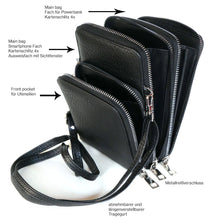 Laden Sie das Bild in den Galerie-Viewer, Handy Tasche - CITY, 3-teilig mit verstellbarem Trageriemen