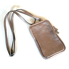 Laden Sie das Bild in den Galerie-Viewer, handytasche-echtleder-glitzer