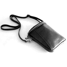 Laden Sie das Bild in den Galerie-Viewer, Handytasche FIRENZE NOVE - Echtleder, zwei geteilte Fächer, Made in Italy