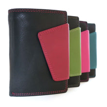 Laden Sie das Bild in den Galerie-Viewer, Geldbörse SMOOTH - hochkant, 11 genähte Kartenfächer, 2 Scheinfächer, doppelter Druckknopfverschluss