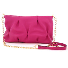 Laden Sie das Bild in den Galerie-Viewer, Damen Handtasche GIULIA TRE - Echtleder mit trendiger Umhängekette