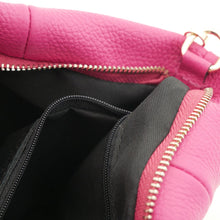 Laden Sie das Bild in den Galerie-Viewer, Damen Handtasche GIULIA TRE - Echtleder mit trendiger Umhängekette