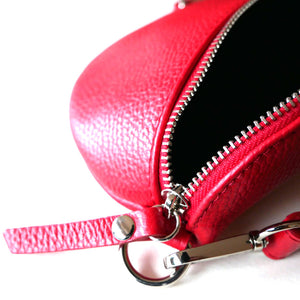 moderne Bauchtasche in rot - Sling Bag - Guerteltasche - Made in Italy